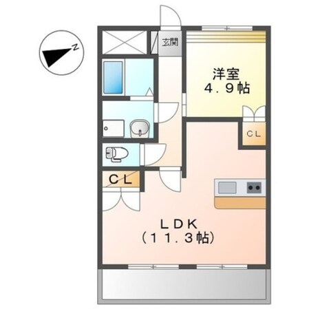 フォーチュンダイスの物件間取画像